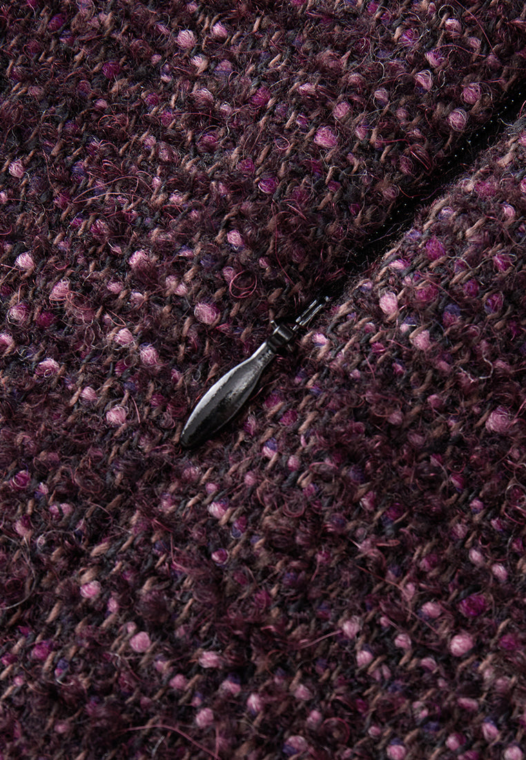 Pleat-detail Patch-pocket Dress