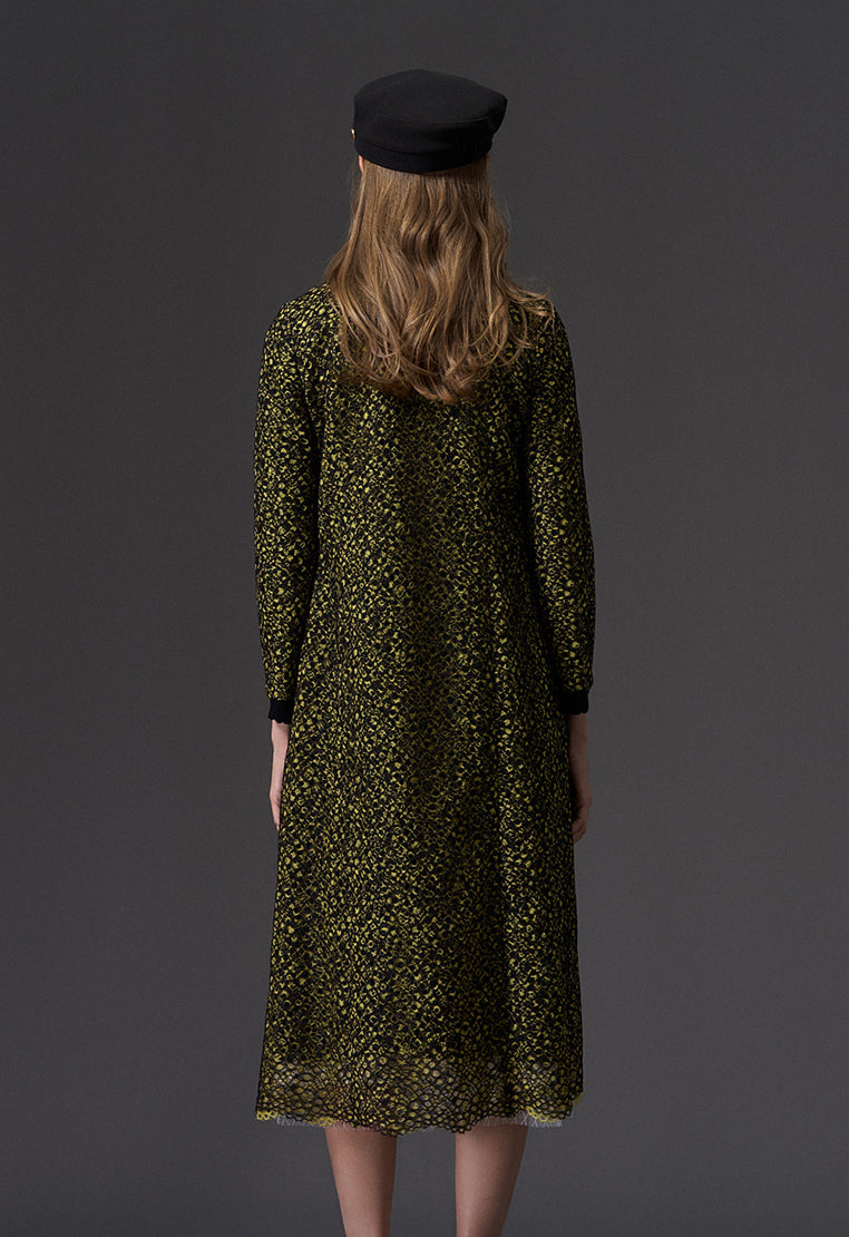 Tropic Lace Long Dress