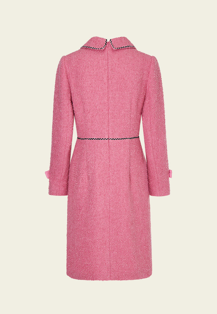 Lapel Midi Dress