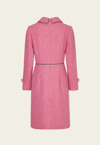 Lapel Midi Dress