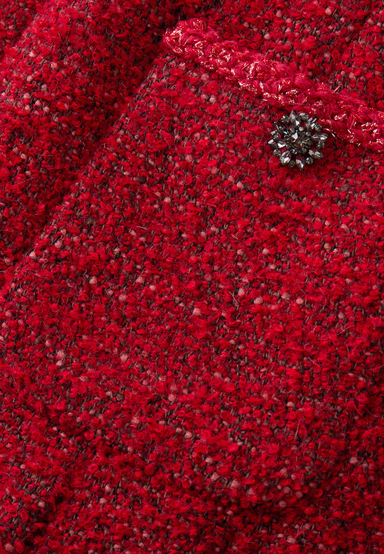 Pleat-detail Patch-pocket Dress