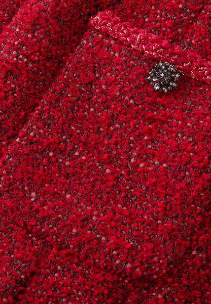 Pleat-detail Patch-pocket Dress