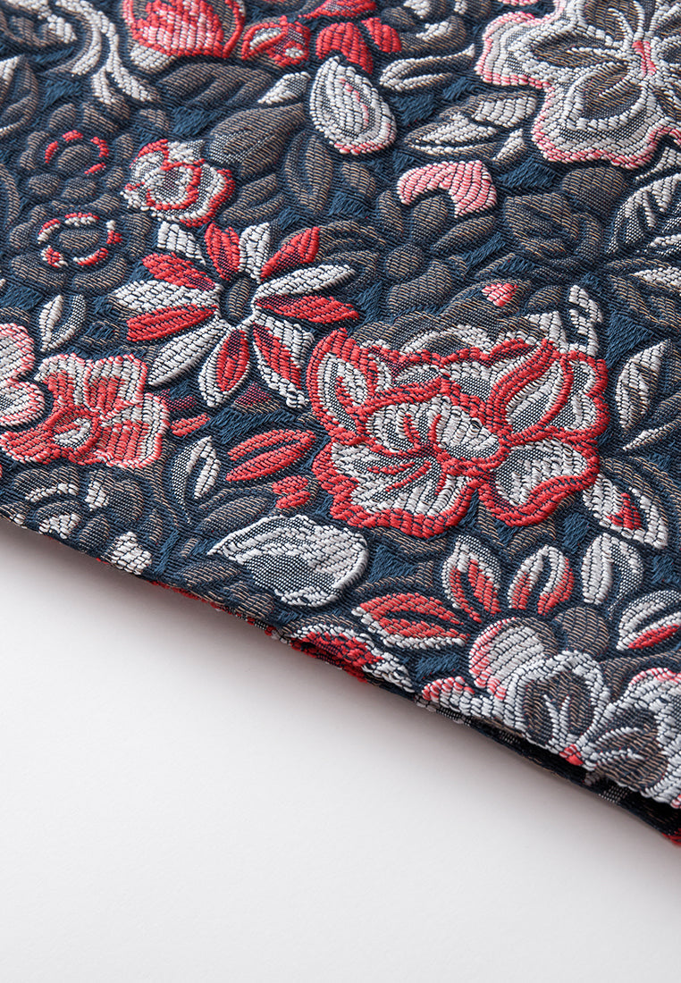 Oriental Jacquard Dress
