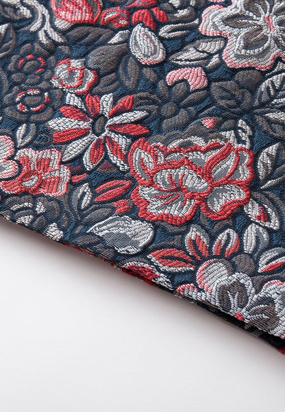 Oriental Jacquard Dress